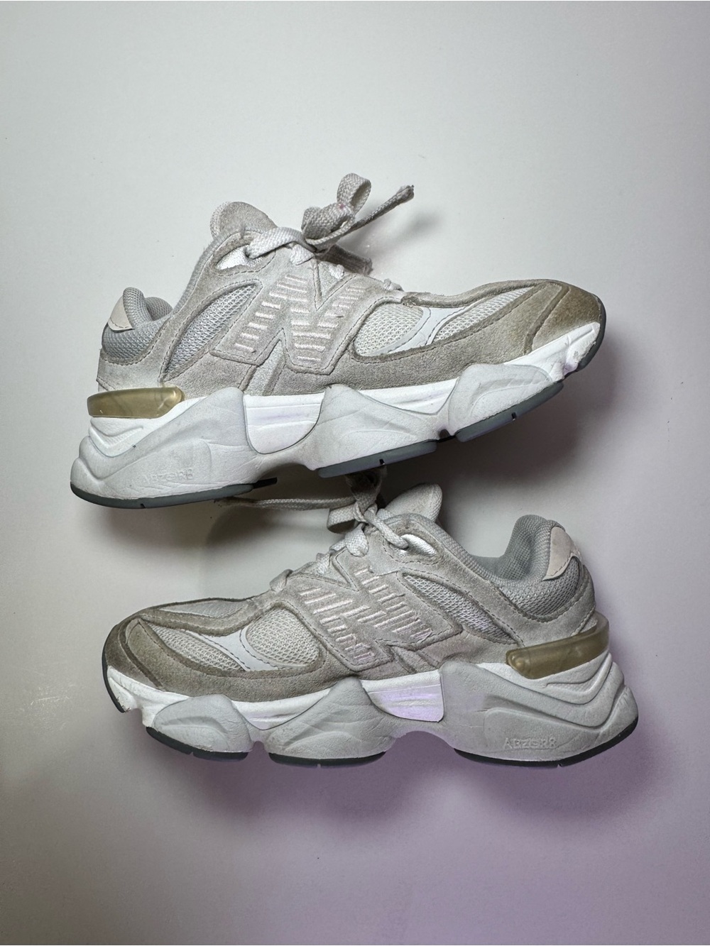 New Balance 9060 'Rain Cloud' Grey - Size 13.5 Kids / Youth